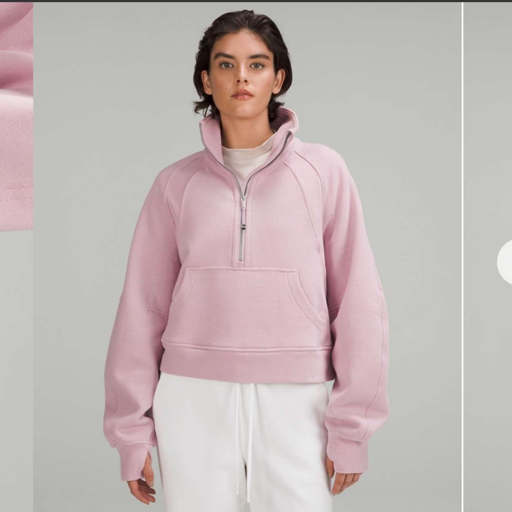Lululemon Scuba Oversized Half Zip Hoodie